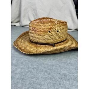 straw cowboy hat western summer sun hat broner straw hat